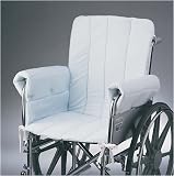 `Cozy Seat Pillow for 18 Wheelchair Fits standard wheelchairs * Soft cotton / poly fabric on one si