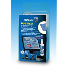 ROGGE DUO Clean LCD/TFT+Plasma Reinigungsset 125ml+Prof. Microfasertuch