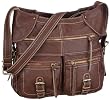 ESPRIT F15023 Faith, Damen Schultertaschen, Schwarz (black 001), 35X34X7