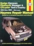 Dodge Caravan Plymouth Voyager & Chrysler Town & Country Mini-Vans 1984 Thru 1995 (Haynes Repair Manuals)