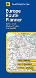 Europe Route Planner (AA Road Map Europe Series)