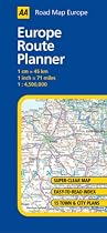 Europe Route Planner (AA Road Map Europe)