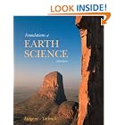 Click here to buy Foundations of Earth Science (5th Edition) by  Frederick K Lutgens, Edward J. Tarbuck, and Dennis Tasa.
