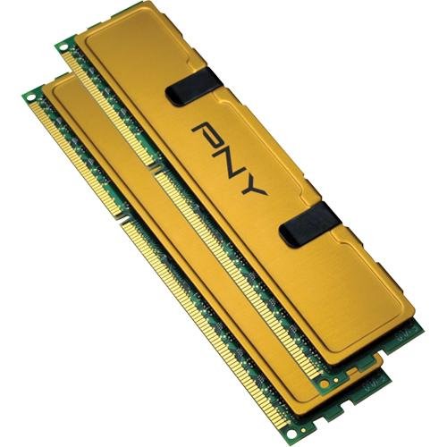 PNY Optima MD4096KD3-1333 4GB Dual Channel Kit DDR3 1333 MHz PC3-10600 Desktop DIMM Memory Module