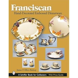 Franciscan Hand-decorated Embossed Dinnerware by James F. Elliot-Bishop