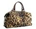 Dolce & Gabbana Leather Leopard Print Handbag