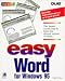 Book Easy Word 7 for Windows 95