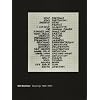 Mel Bochner Drawings, 1966-1973