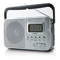 COBY CX39 Portable AM/FM/SW1/SW2 Band Radio with Digital Display