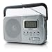 COBY CX39 Portable AM/FM/SW1/SW2 Band Radio with Digital Display