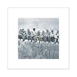 Anonymous - Lunch Atop A Skyscraper Size 12x12 Poster Print
