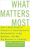 What Matters Most: How a Small Group of Pioneers Is Teaching Social Responsibility to Big Business, and Why Big Business Is Listening