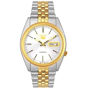 Seiko Men’s SNXJ90 5 Automatic Two-Tone Stainless Steel Watch