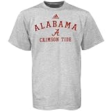 Adidas Alabama Crimson Tide Ash Practice T-shirt