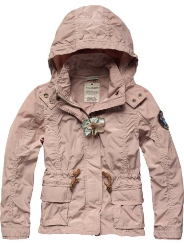 Scotch R\'Belle M&auml;dchen Jacke 12510110404 - short military inspired jacket, Gr. 164, Braun Preisvergleich