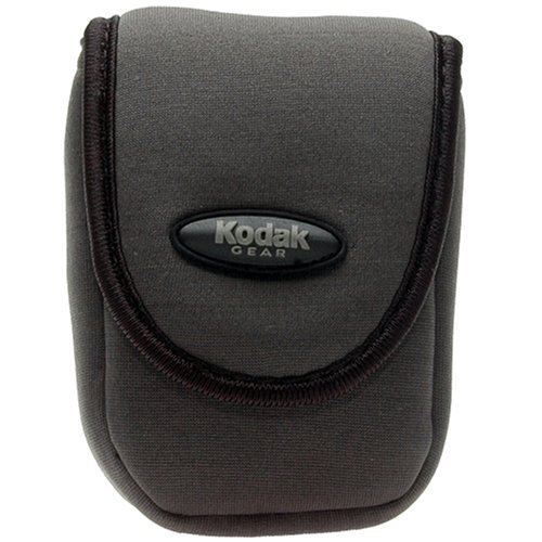 Kodak Gear Neoprene Soft Compact Digital Point Shoot Camera Case - GREY