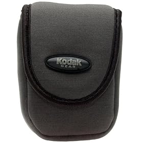 Kodak Gear Neoprene Soft Compact Digital Point & Shoot Grey Camera Case for C180, C513, C613, C713, C743, C813, C913, C1013, M340, M380, Z1012 IS