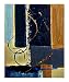 Blue Earth I Abstract Photographic Poster Print by Ruth Palmer, 16x20