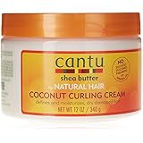 Cantu Coconut Curling Cream, 12 oz