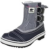 IMAGE OF Sorel Women's Tivoli Slip Snow Boot,Macadam/Very Pink,9.5 M US