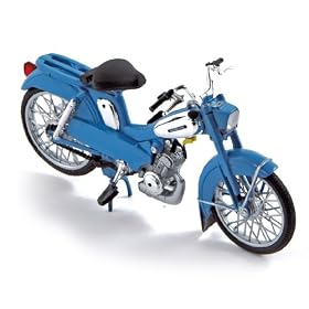 Norev - 182055 - Radio Commande - V�hicule Miniature - Moto B�cane - AV88 1976 - Echelle 1:18 - Blue