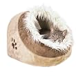 Trixie 36282 Minou Kuschelh�hle, 41 � 30 � 50 cm, beige/braun