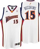 Andris Biedrins Jersey: adidas White Swingman #15 Golden State Warriors Jersey
