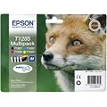 Epson T1285 Durabrite Ultra Tintenkartusche Fuchs Multipack 4-farbig