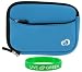 Neoprene Sleeve (Smurf Blue) Case for Toshiba 750GB USB 2.0 Portable External Hard Drive E05A075PBU2XL - Liquid Blue