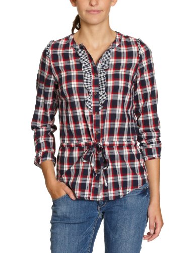 VERO MODA Damen Top 10066426, Gr. 42 (XL), Blau (DARK NAVY) Preisvergleich
