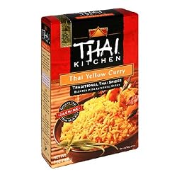 Thai Kitchen Jasmine Rice with Seasonings, Thai Yellow Curry, 7-Ounce Boxes (Pack of 12)
