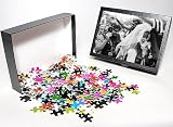 Photo Jigsaw Puzzle of MOTORCYCLE CLUB WEDDING. Celebrating the wedding of two members of the Drifters from Granger Art on Demand