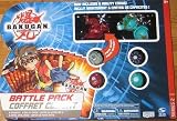 Battle Pack of 6 Series 2 Bakugan Battle Brawlers with 6 Metal Gate and 6 Ability Cards
