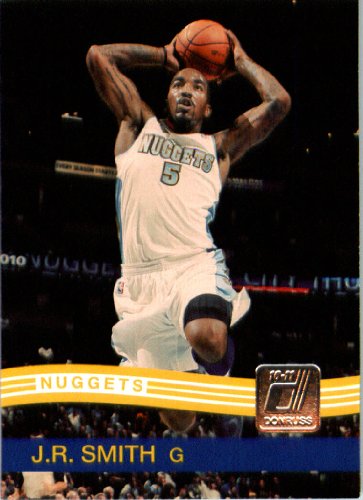2010 / 2011 Donruss # 119 J.R. Smith Denver Nuggets NBA Trading Card- In Protective Screwdown Case!