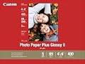 Canon Glossy II 4 x 6 Inch Photo Paper Plus Glossy 400 Sheets (2311B031)