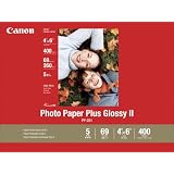 Canon Photo Paper Plus Glossy II, 4 x 6 Inches, 400 Sheets (2311B031) ~ Canon