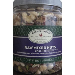 Archer Farms Raw Mixed Nuts Unsalted 30oz by 