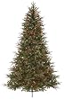 7.5' Slim Frasier Fir Pre-Lit Artificial Christmas Tree - Multi Lights