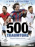 500 Traumtore - Die besten Fu&szlig;balltore der Welt [3 DVDs]