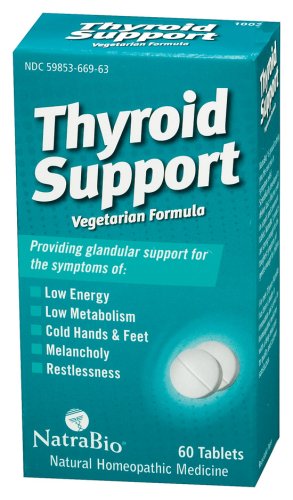 Natra Bio – Thyroid Support, 60 tablets