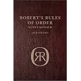 Robert's Rules Of Order 10th Ed Leatherbound Leatherbound