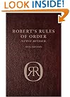 Robert's Rules Of Order 10th Ed Leatherbound Leatherbound