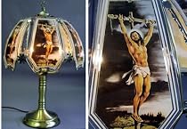 Jesus on the Cross Touch Lamp ET-JE Select Base Finish: Polished Brass