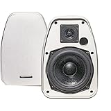 Buy BIC America Adatto DV52siW 2-Way 5.25-Inch Indoor Outdoor Speakers, White (Pair) by BIC