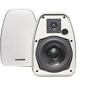 BIC America Adatto DV52siW 2-Way 5.25-Inch Indoor/Outdoor Speakers, White (Pair)