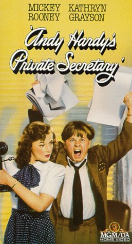 Childrens Toyshop  VHS : Andy Hardy's Private Secretary