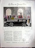 Cadillac General-Motors Advert Mobiloil Citroen 1929