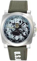 US Army Men's INF - 817 Infantry Stainless Steel Watch
