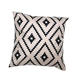 Malloom® Simple Geometric Argyle Linen Case Cushion Cover Free Shipping