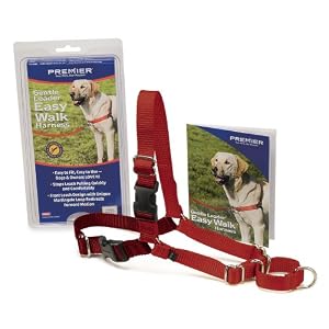 Premier Easy Walk Pet Harness, Large, Black